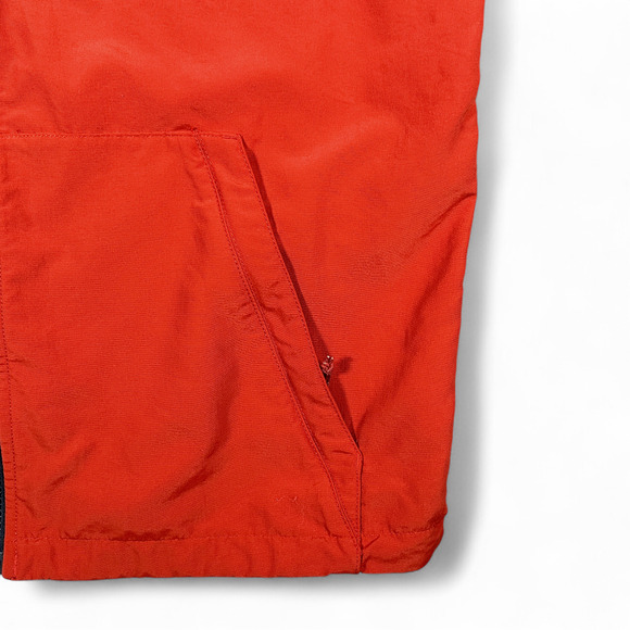 LL Bean Vest Adult MEDIUM Orange Blue Colorblock Mountain Classic Zip Outdoor - Picture 7 of 11